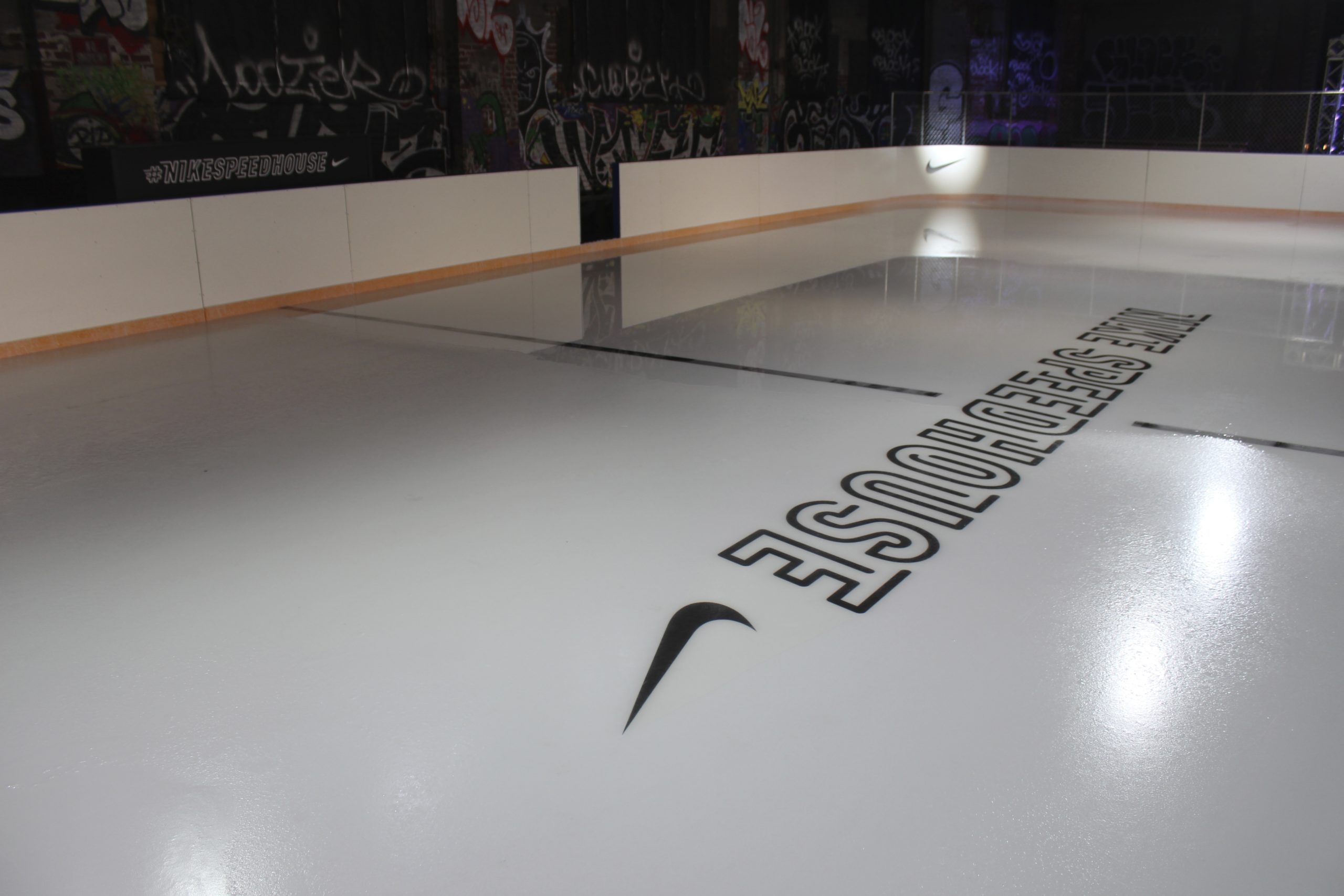 Nike Speedhouse rink surface