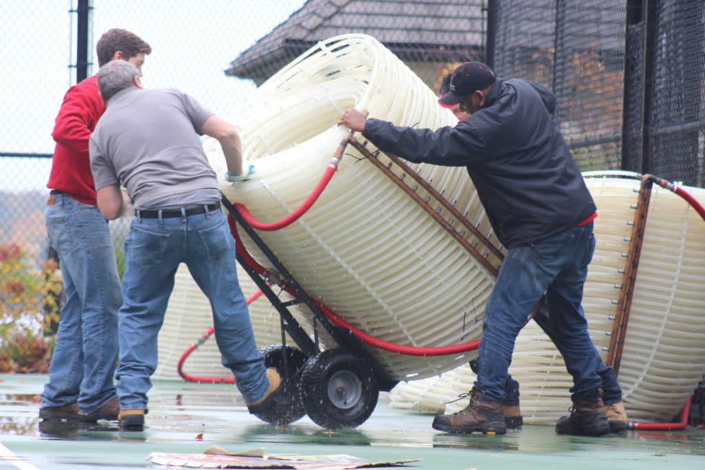 Rink prep